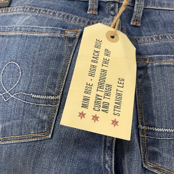 LUCKY BRAND Jeans Women's 6/28 Medium Wash NWT Sofia Straight Leg 32" Inseam - Picture 8 of 11